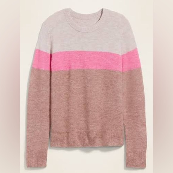 Old Navy Pink and Brown Knit Top - Picture 2 of 5